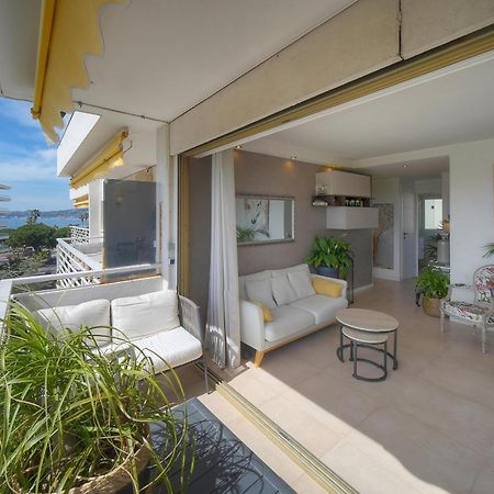 Frgk "Etoile Du Sud Terrasse Vue Mer Palm Beach" Cannes Exterior photo