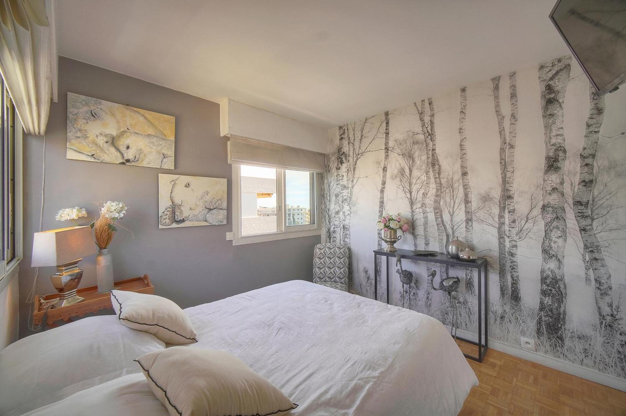 Frgk "Etoile Du Sud Terrasse Vue Mer Palm Beach" Cannes Exterior photo